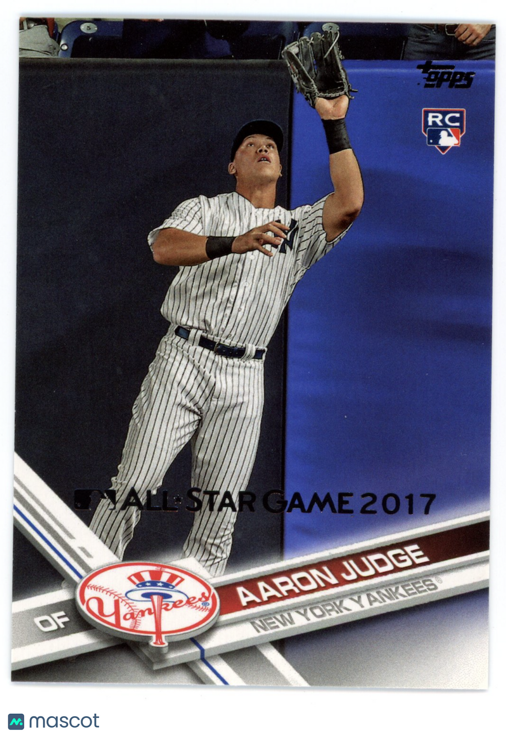 AARON JUDGE 2017 Topps Series 1 Rookie All-Star Game Foil #287 Yankees