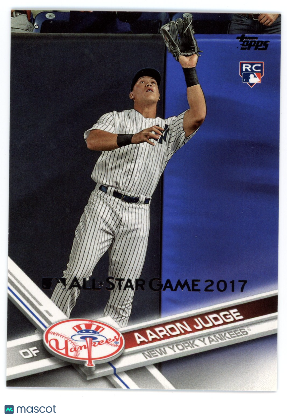 AARON JUDGE 2017 Topps Series 1 Rookie All-Star Game Foil #287 Yankees