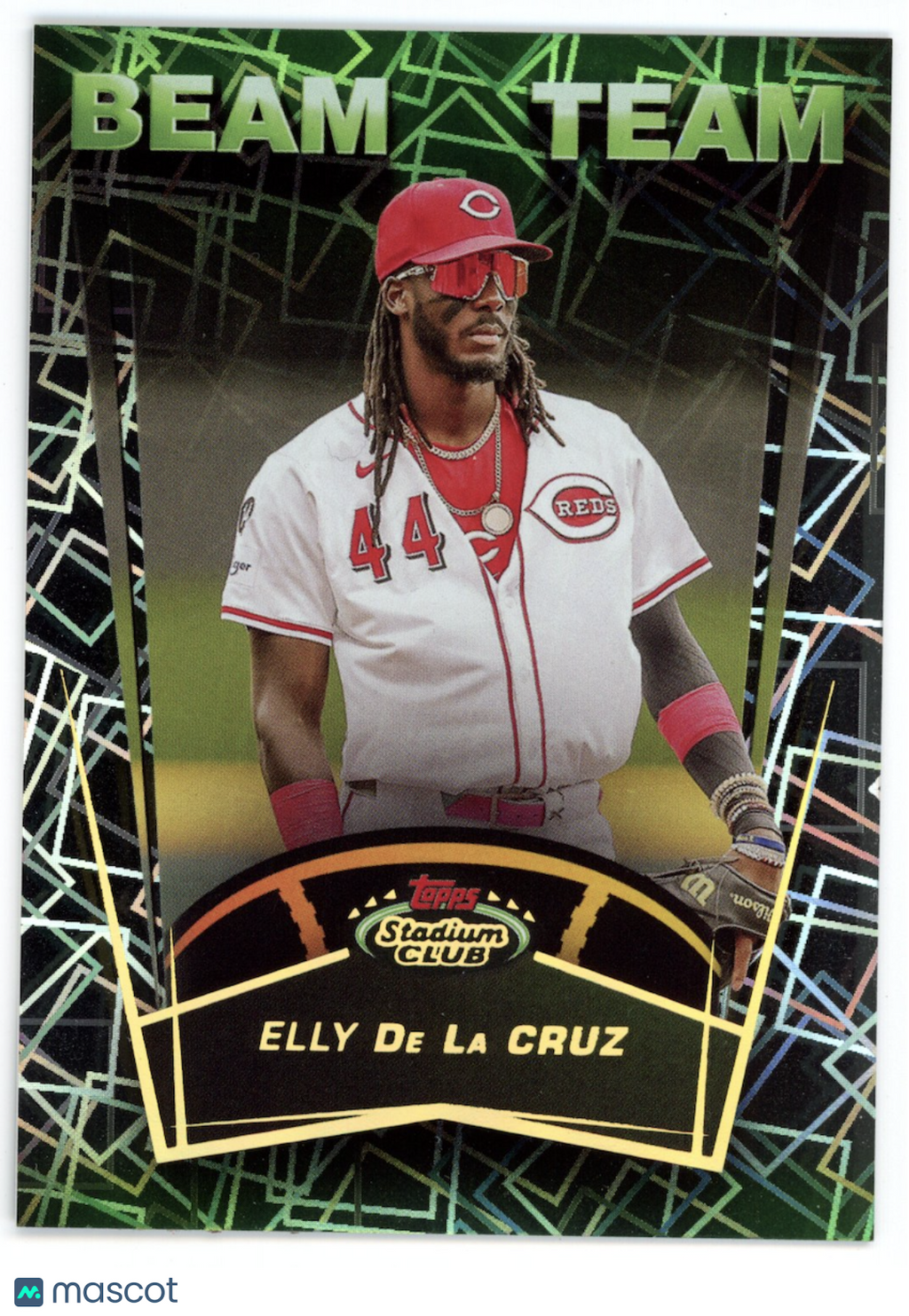 ELLY DE LA CRUZ 2025 Topps Stadium Club Beam Team Case Hit SSP #BT-12 Reds