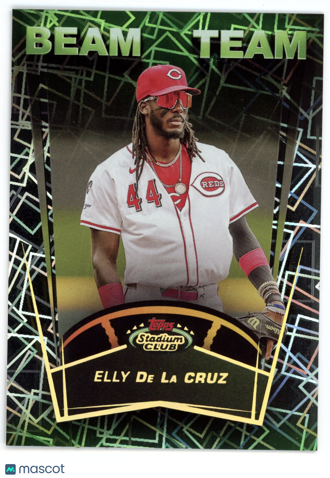 ELLY DE LA CRUZ 2025 Topps Stadium Club Beam Team Case Hit SSP #BT-12 Reds