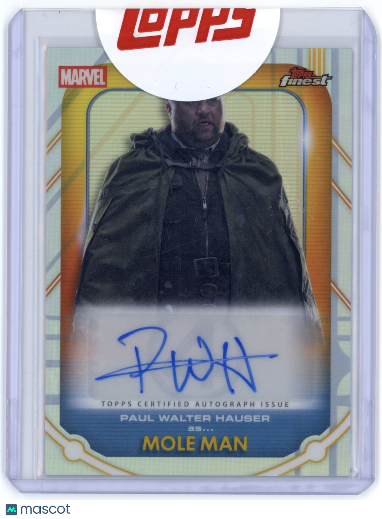 PAUL WALTER HAUSER 2026 Marvel Finest Fantastic Four Mole Man Auto #FA-PWH