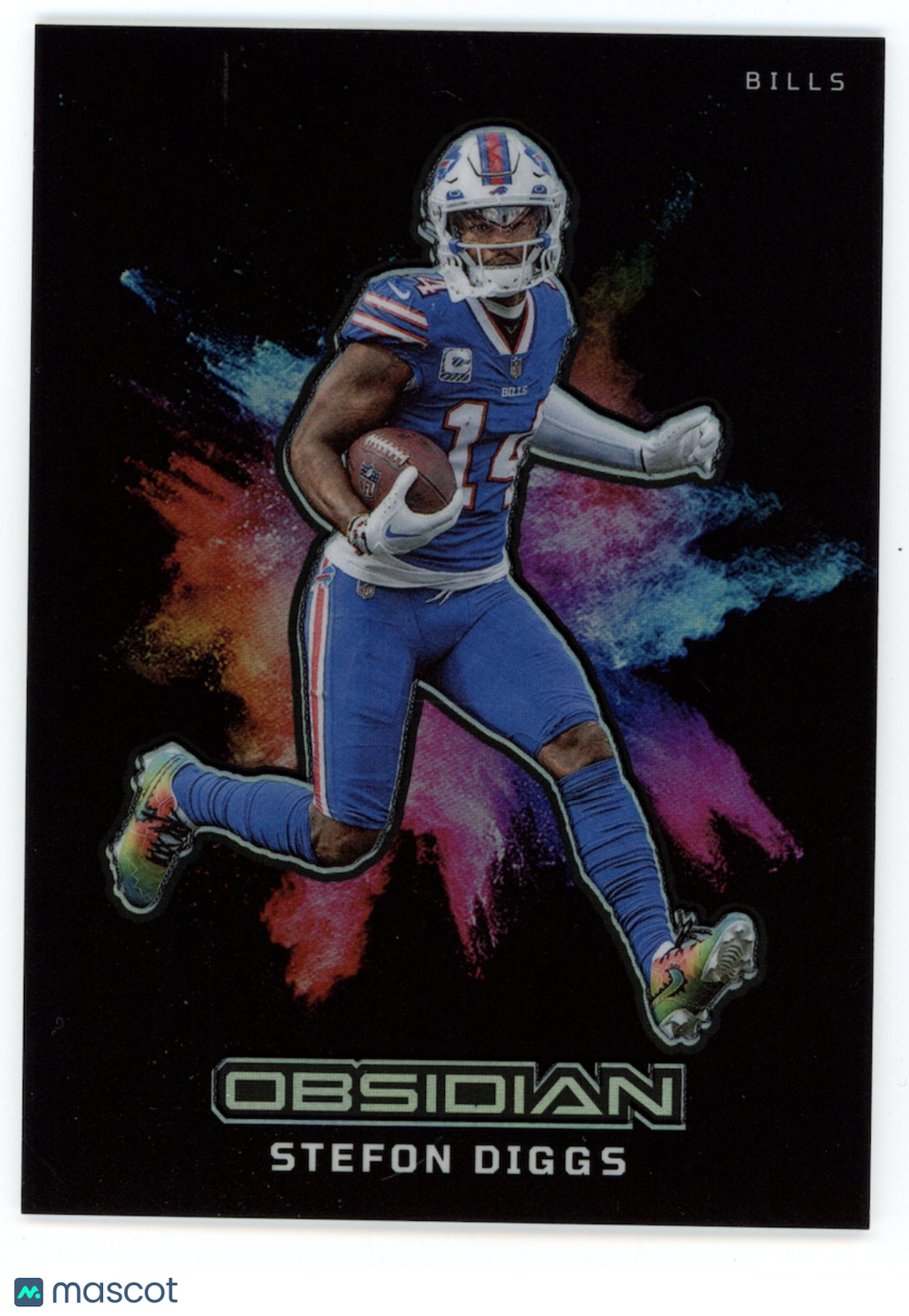 STEFON DIGGS 2023 Panini Obsidian Black Color Blast Case Hit SSP #10 Bills