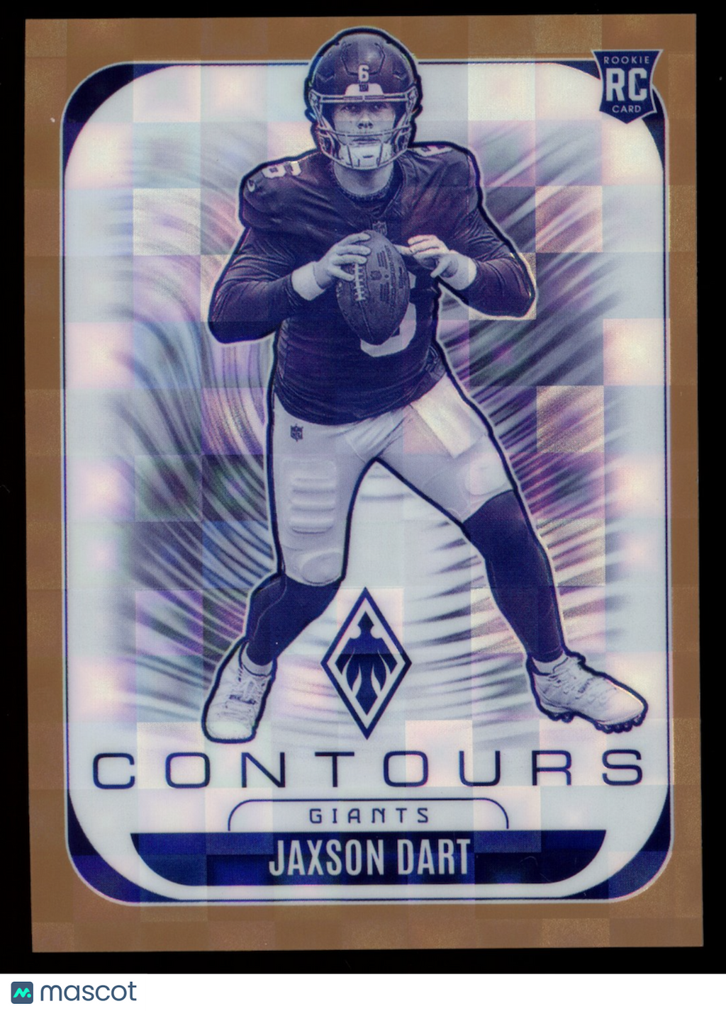 JAXSON DART 2025 Panini Phoenix Rookie Contours Bronze Pandora /125 #24 Giants