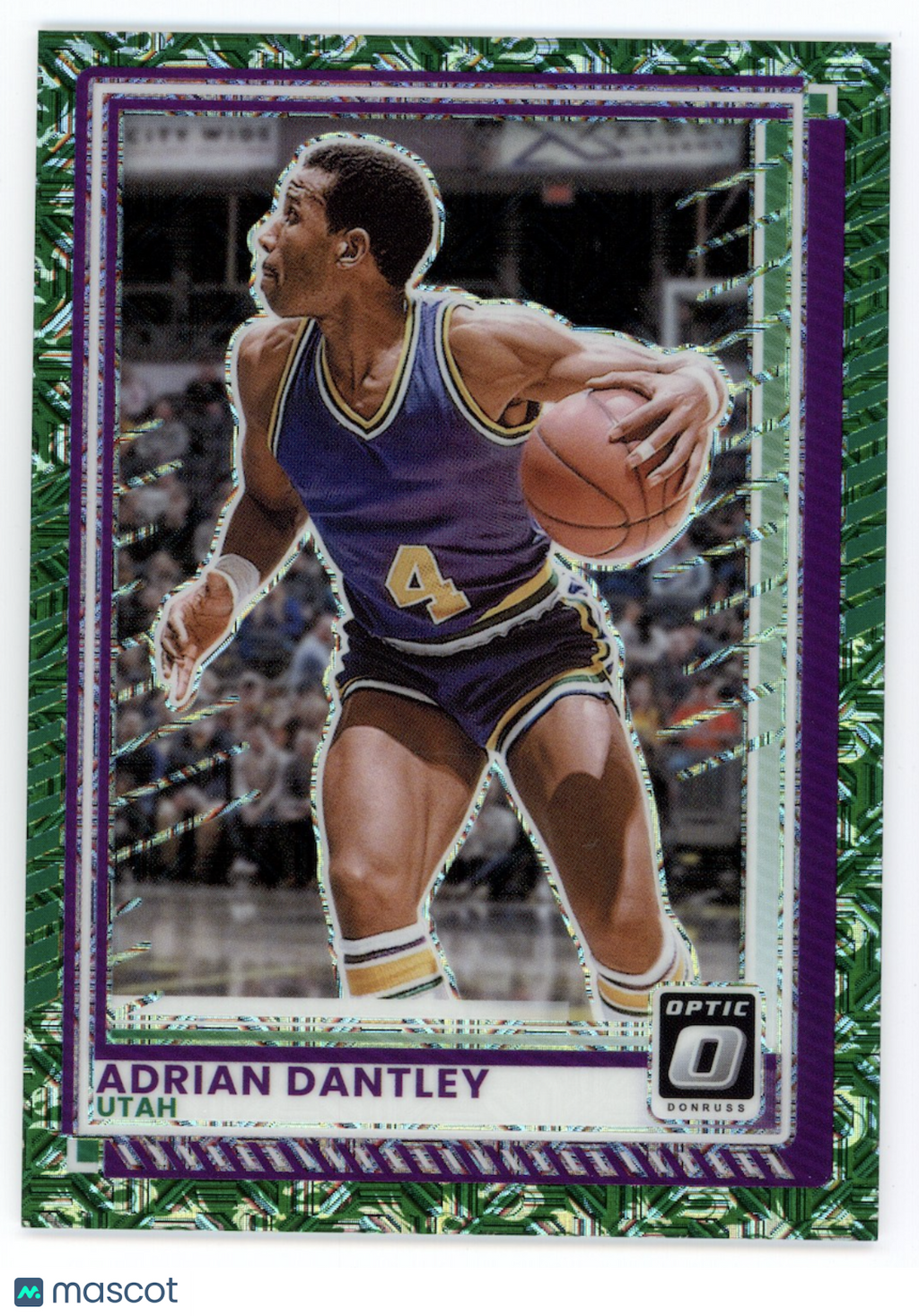 ADRIAN DANTLEY 2025-26 Panini Donruss Optic Dragon Prizm SSP #129 Jazz