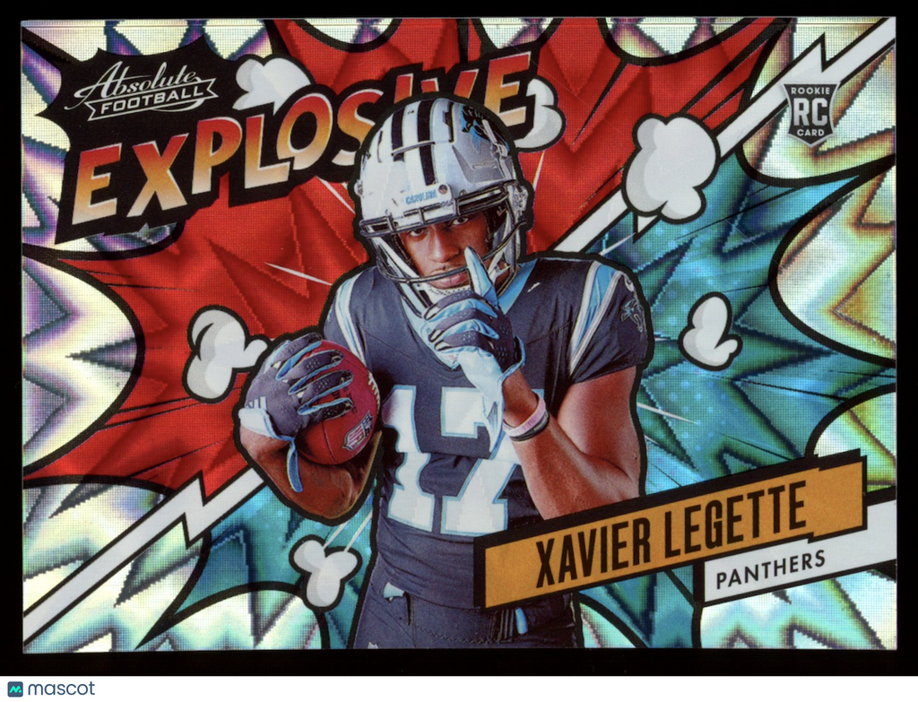 XAVIER LEGETTE 2024 Panini Absolute Explosive Rookie Case Hit SSP #EX-XLE