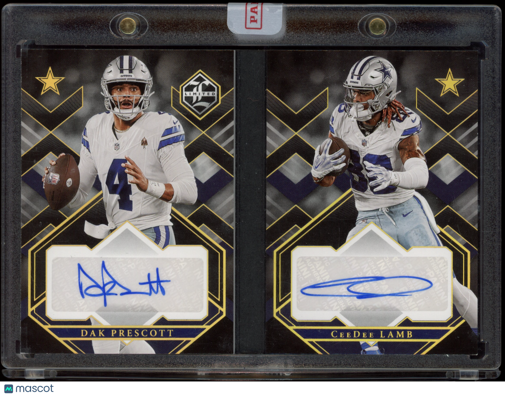 DAK PRESCOTT CEEDEE LAMB 2023 Limited Partnership Duals Booklet Auto /49 #PD-PL