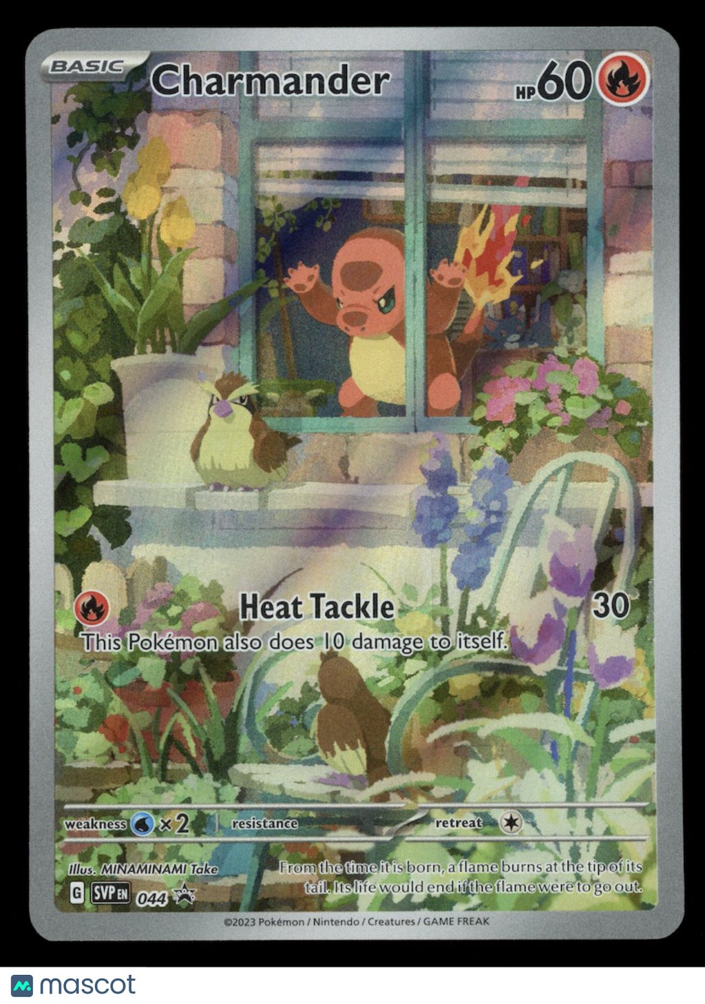 CHARMANDER 2023 Pokemon Scarlet & Violet Black Star Promo OBF ETB #044