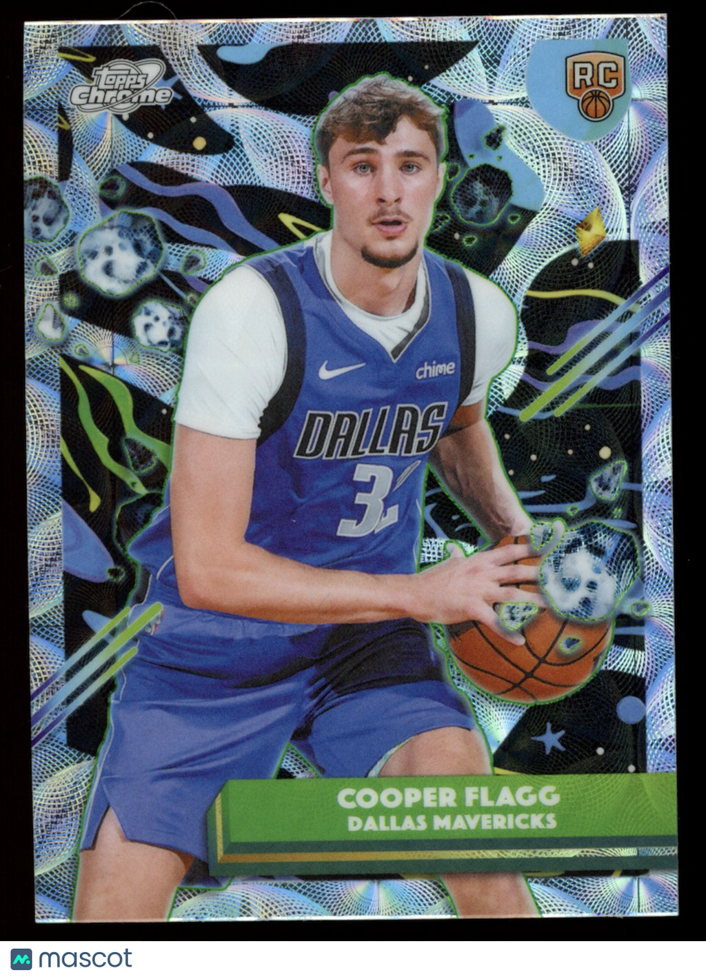 COOPER FLAGG 2025-26 Topps Cosmic Chrome Rookie Nucleus Refractor #12 Mavericks