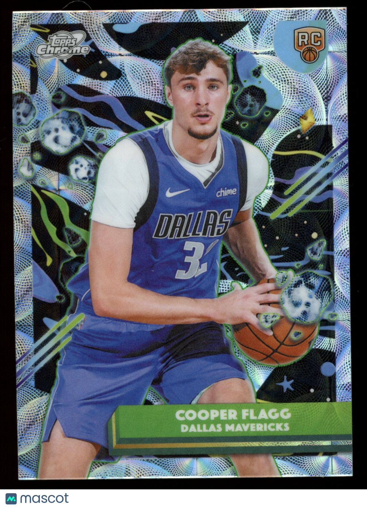 COOPER FLAGG 2025-26 Topps Cosmic Chrome Rookie Nucleus Refractor #12 Mavericks