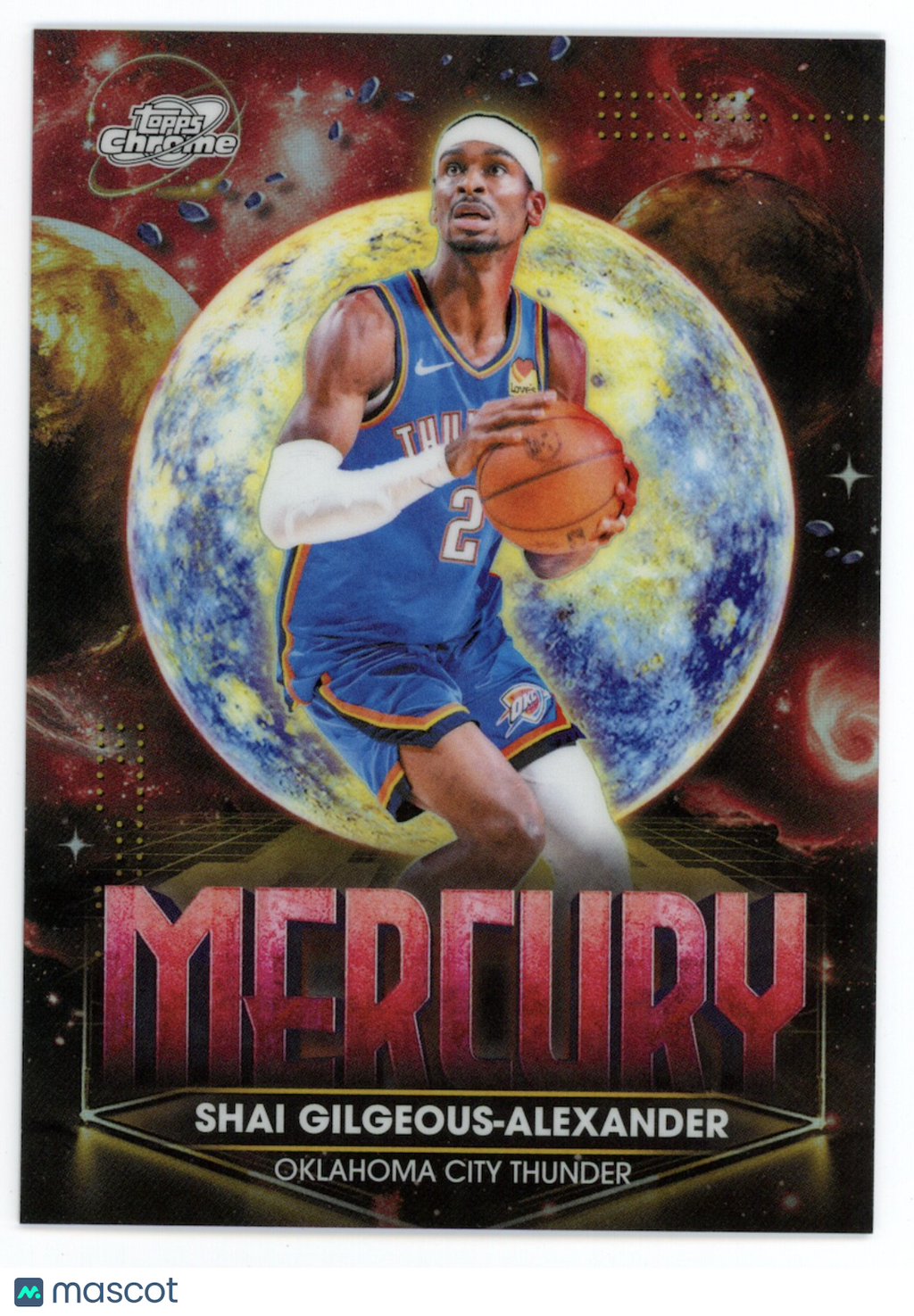 SHAI GILGEOUS-ALEXANDER 2025-26 Topps Cosmic Chrome Planetary Pursuit Mercury
