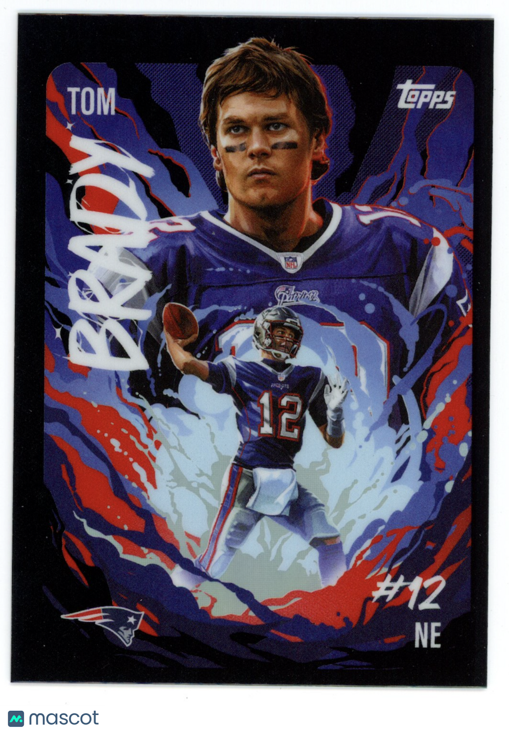 TOM BRADY 2025 Topps Chrome Ultra Violet Case Hit SSP #UV-6 Patriots