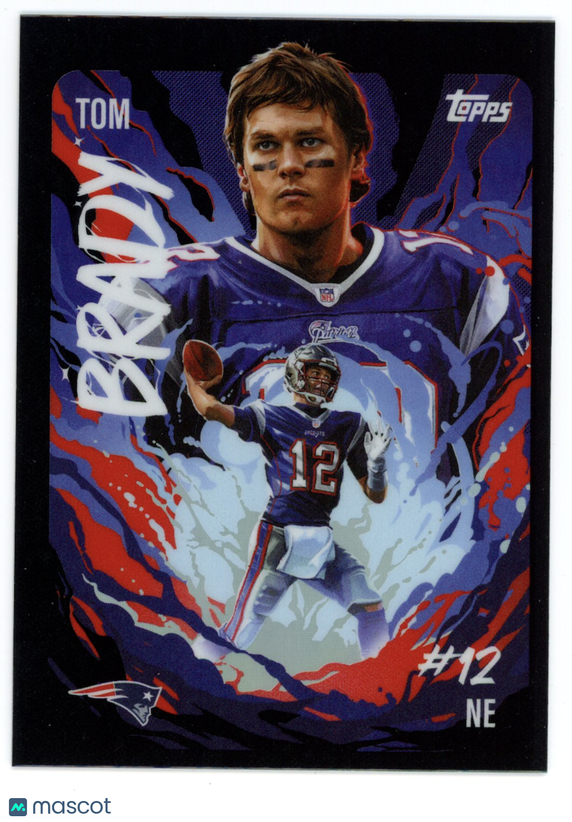 TOM BRADY 2025 Topps Chrome Ultra Violet Case Hit SSP #UV-6 Patriots