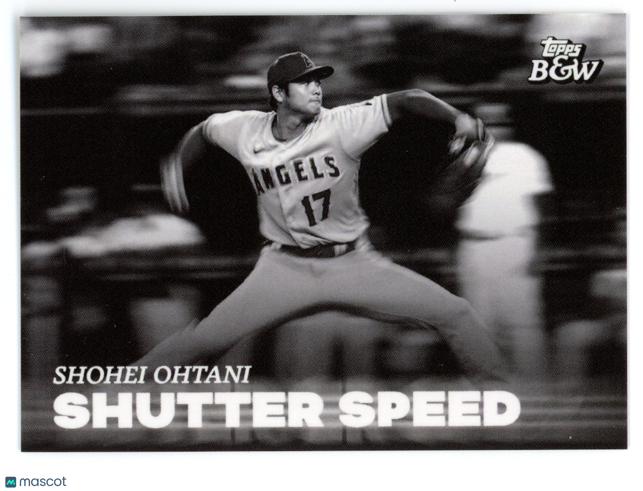 SHOHEI OHTANI 2023 Topps Black & White Shutter Speed #SS8 Angels