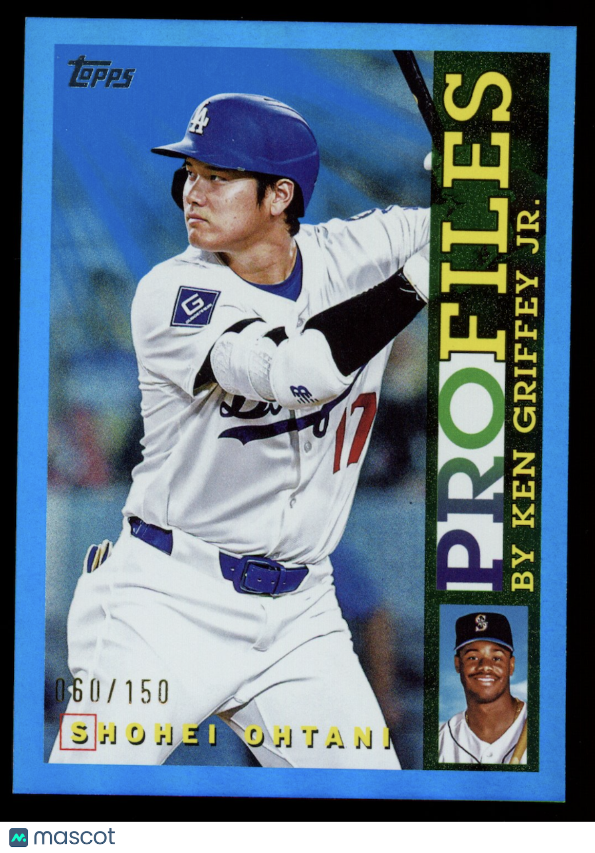 SHOHEI OHTANI 2026 Topps Series 1 Profiles Blue Foil /150 #TP-1 Dodgers