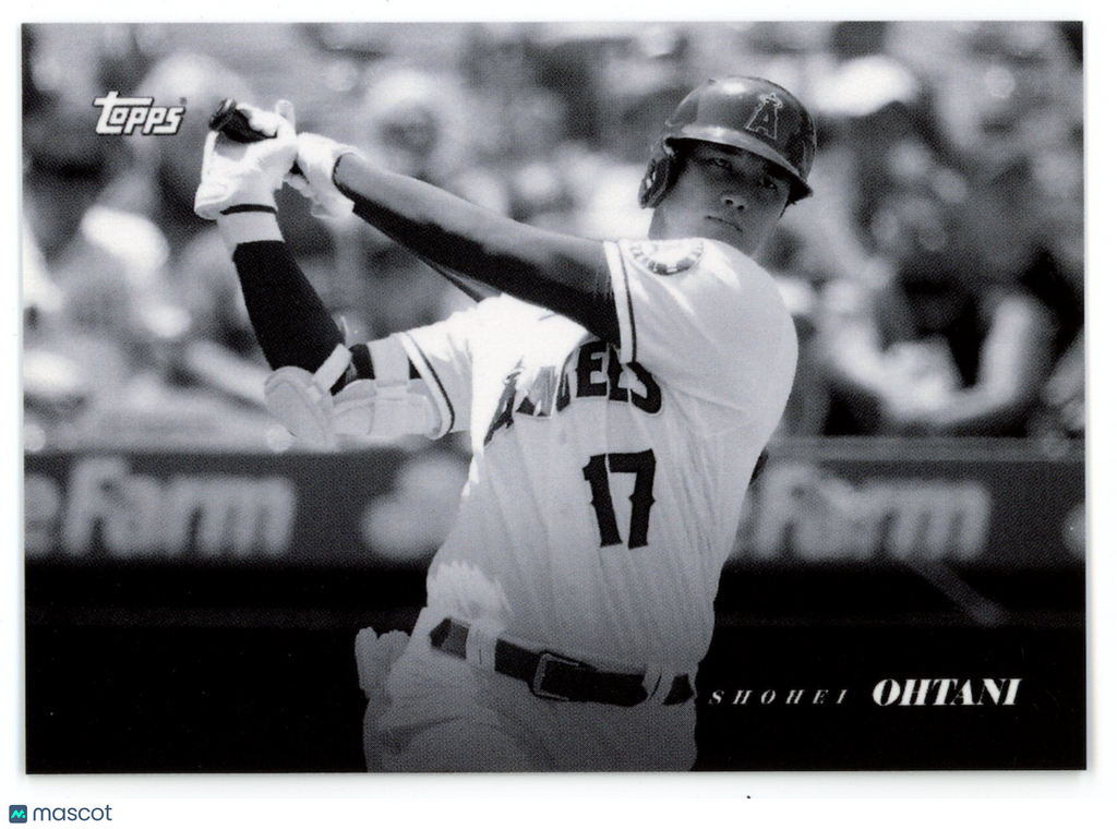 SHOHEI OHTANI 2022 Topps Black & White #39 Los Angeles Angels