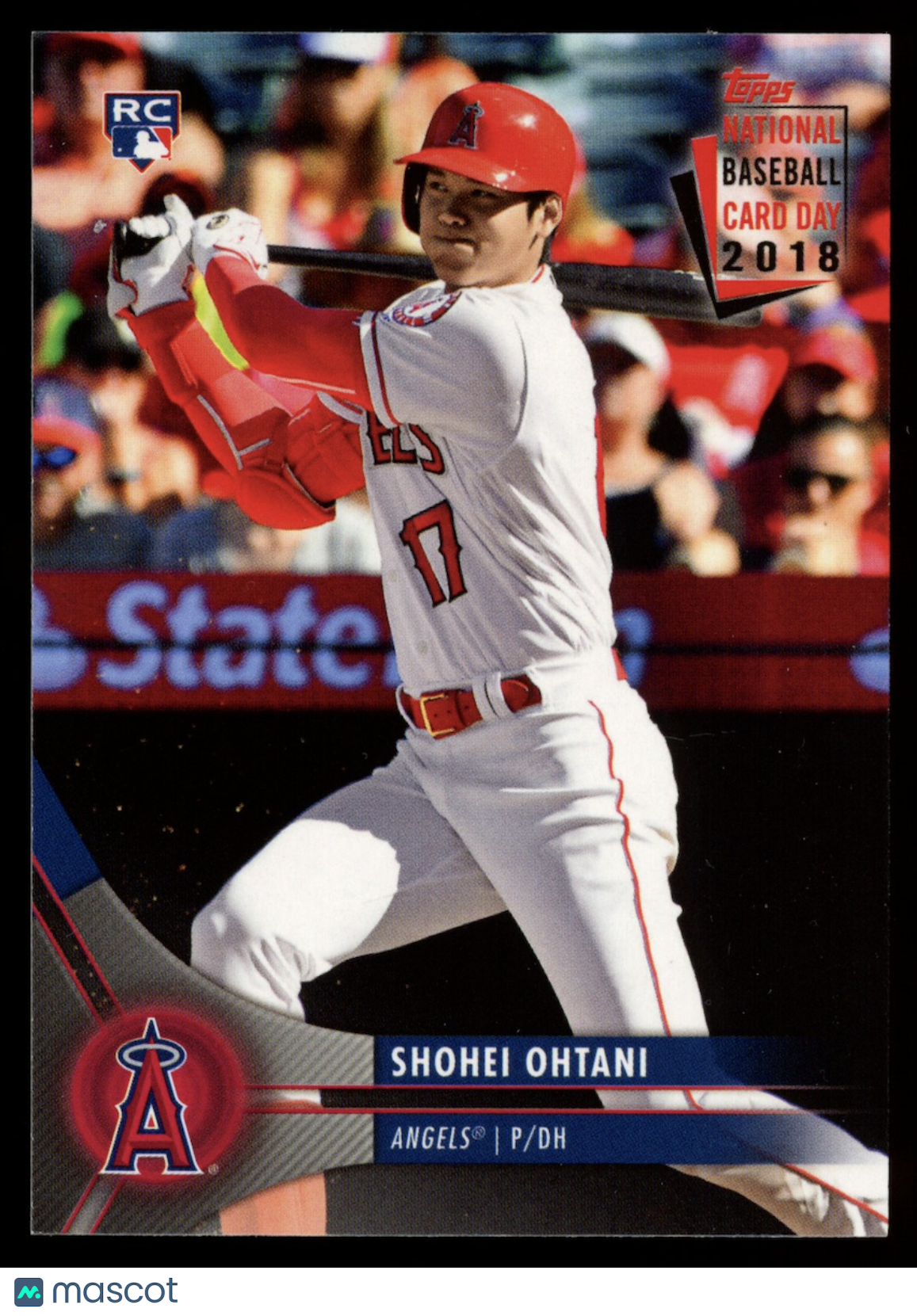 SHOHEI OHTANI 2018 Topps National Baseball Card Day Rookie #8 Angels