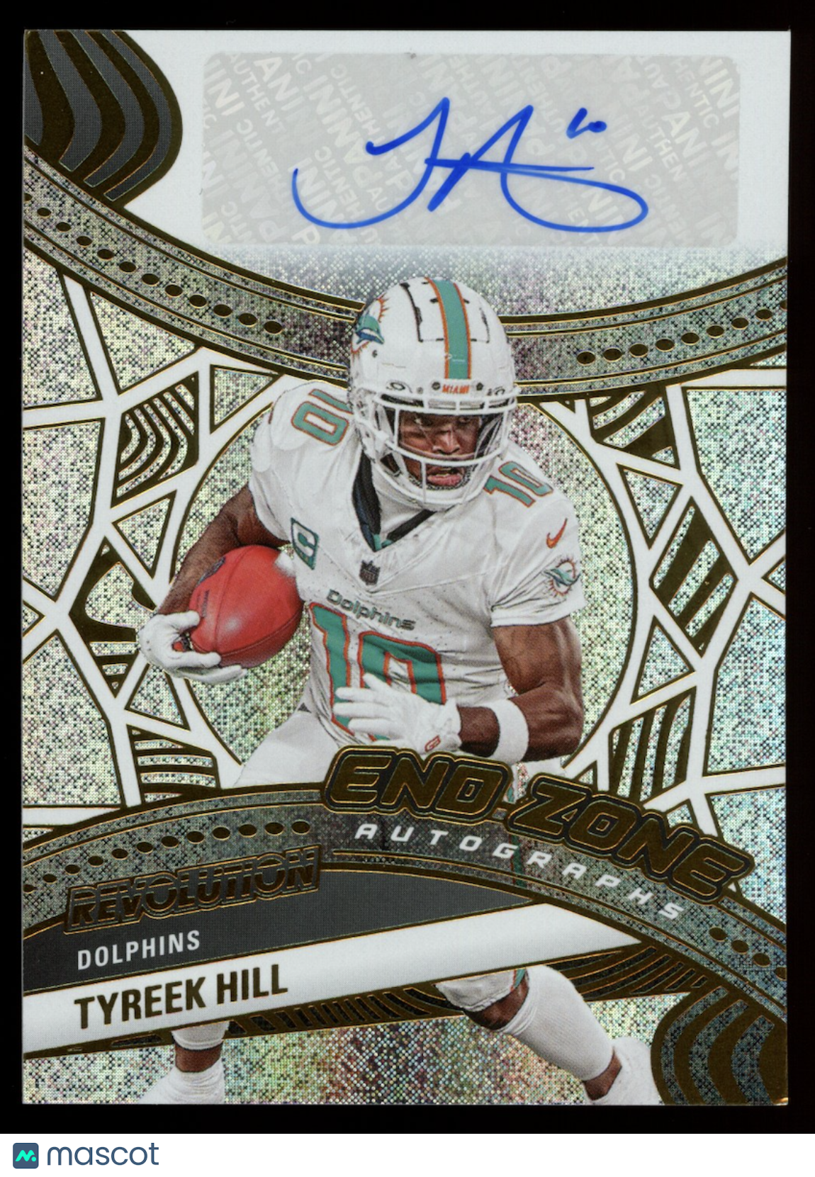 TYREEK HILL 2025 Panini Revolution End Zone Auto /99 #EZA-THL Dolphins