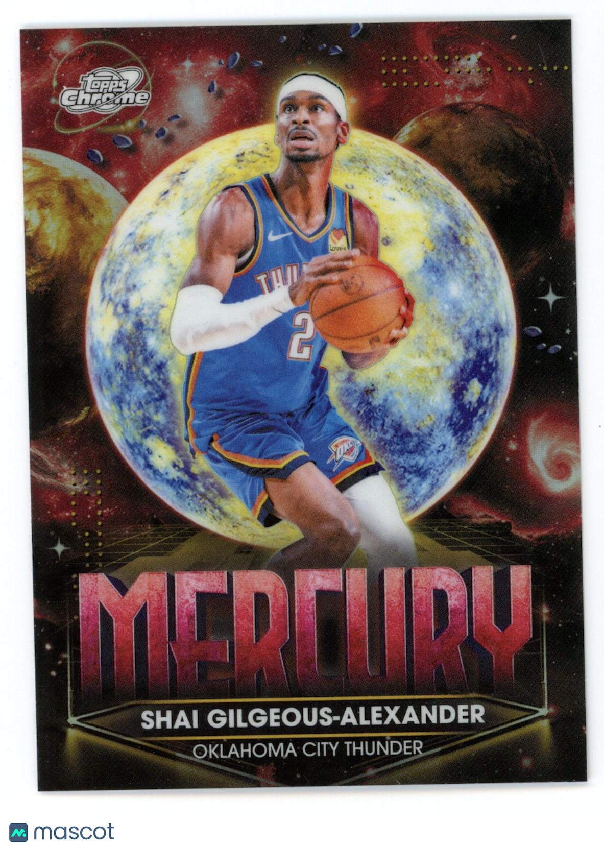 SHAI GILGEOUS-ALEXANDER 2025-26 Topps Chrome Cosmic Planetary Mercury #PPM-1