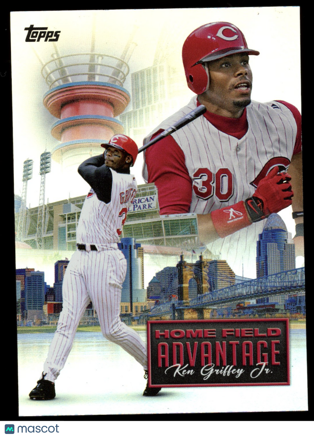 KEN GRIFFEY JR. 2024 Topps Home Field Advantage Case Hit SSP #LHA-14 Reds