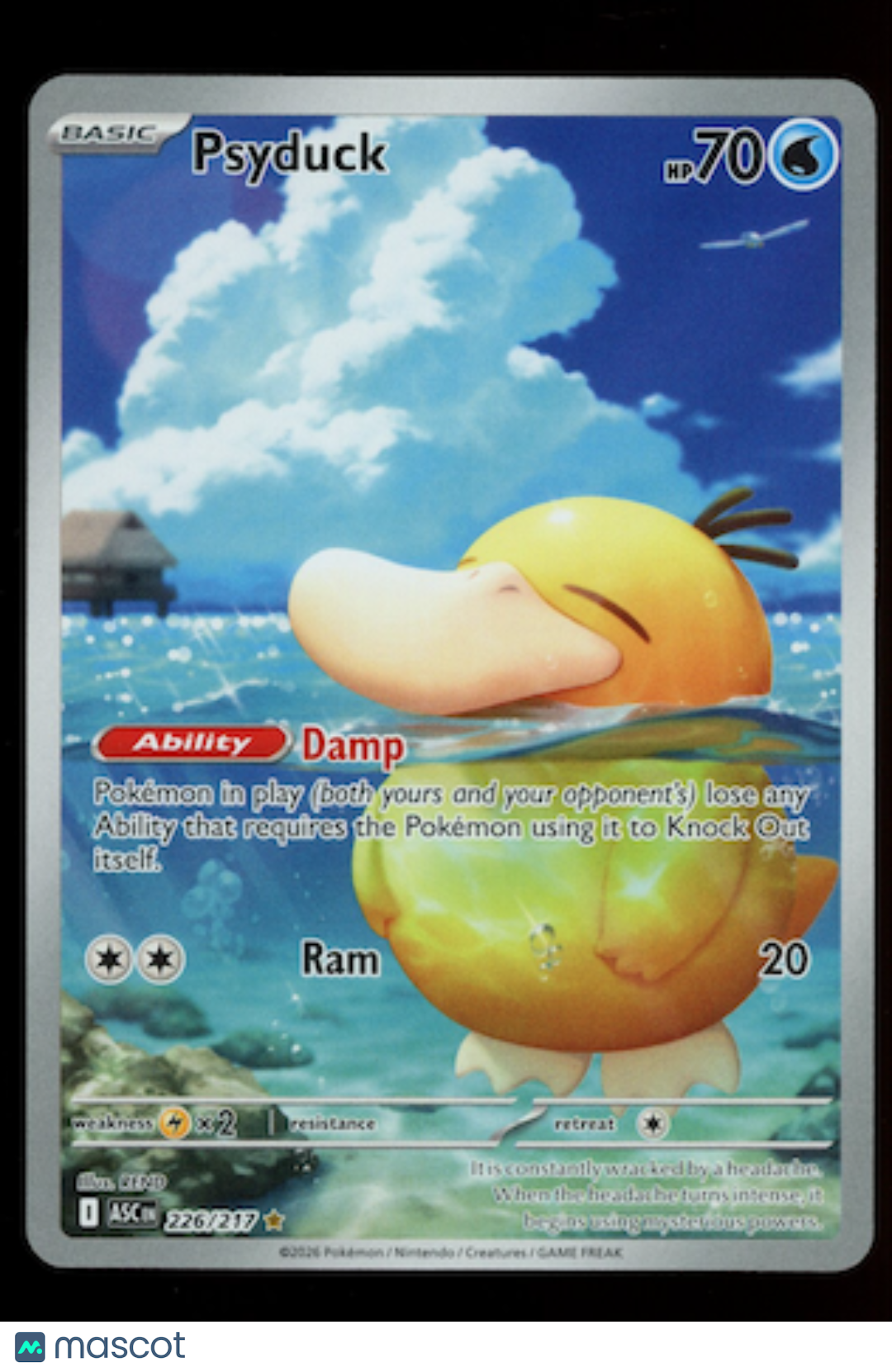 PSYDUCK 2026 Pokemon Mega Evolution Ascended Heroes  #226/217 Illustration Rare