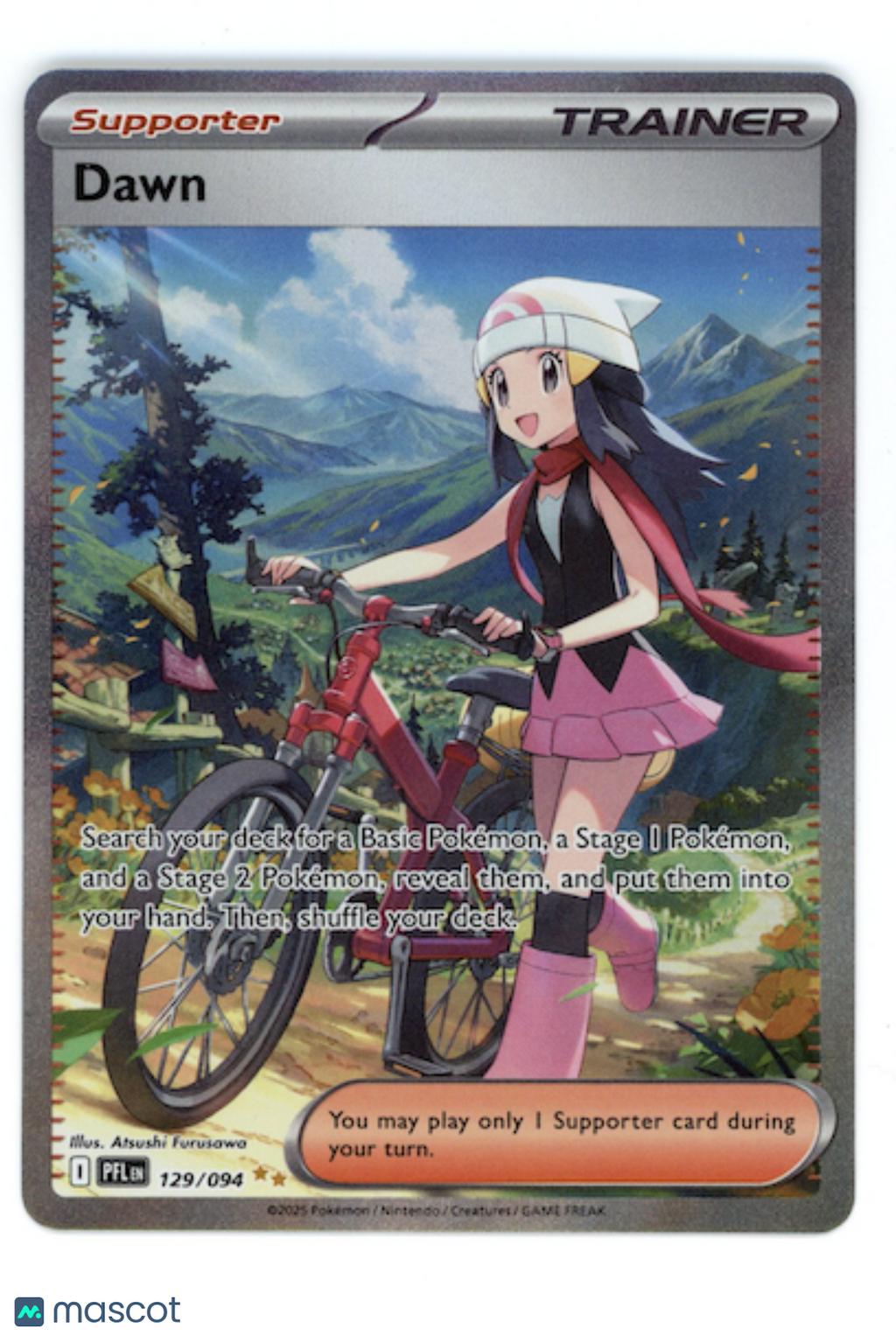DAWN 2025 Pokemon ME Phantasmal Flames #129/94 Special Illustration Rare