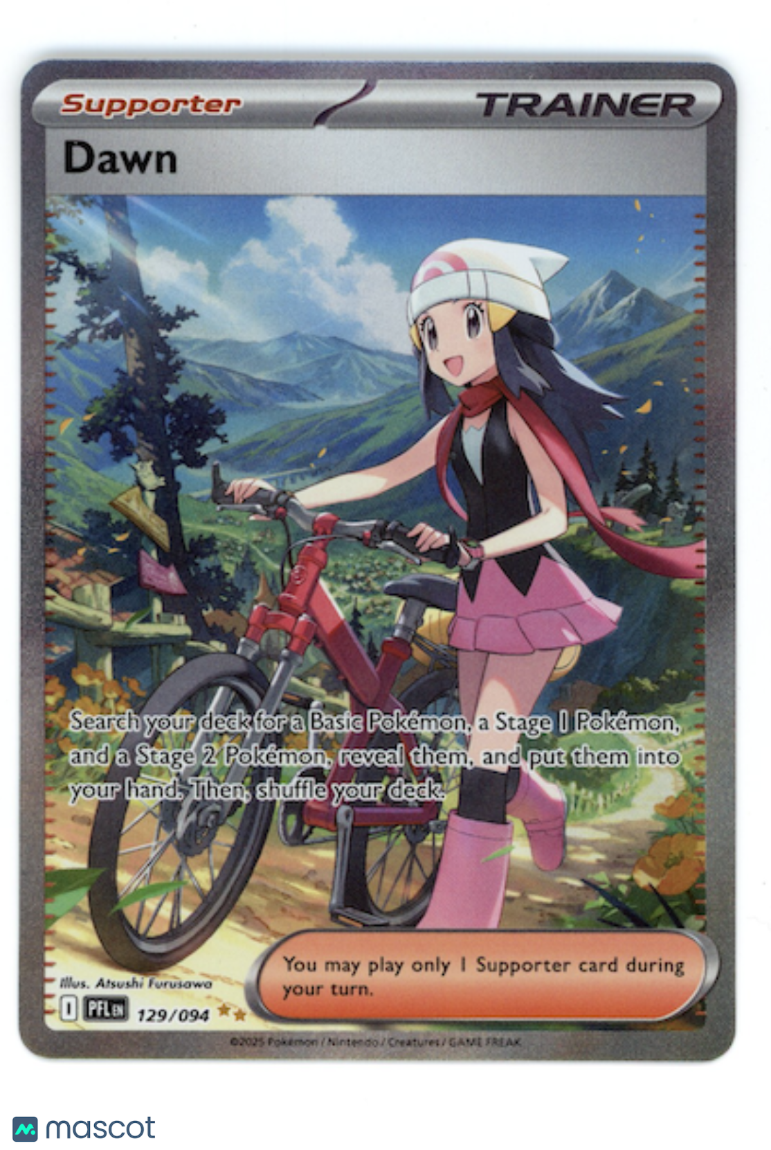 DAWN 2025 Pokemon ME Phantasmal Flames #129/94 Special Illustration Rare