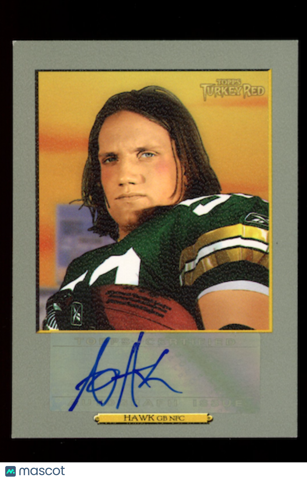 A.J. HAWK 2006 Topps Turkey Red Rookie Auto #TRA-AH Packers