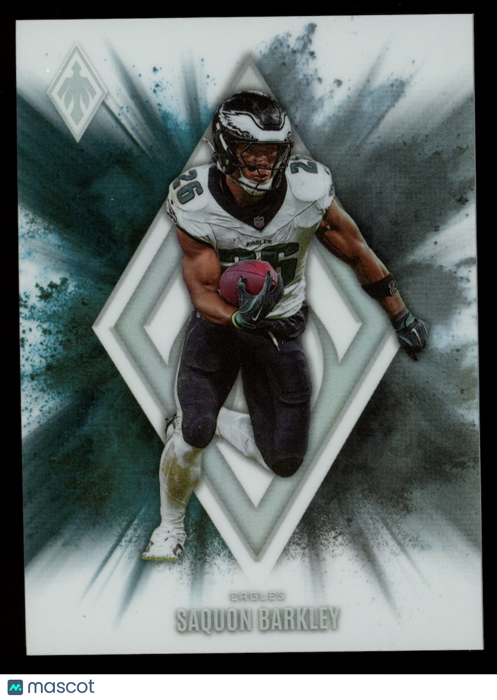 SAQUON BARKLEY 2025 Panini Phoenix Color Blast Case Hit SSP #18 Eagles