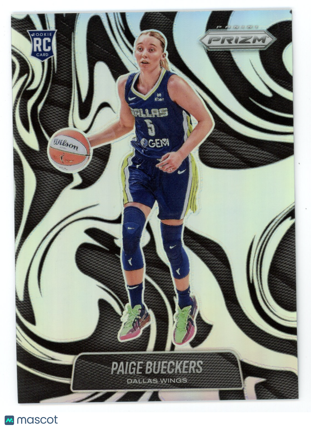 PAIGE BUECKERS 2025 Panini WNBA Prizm Abstract Rookie Case Hit SSP #6 Wings