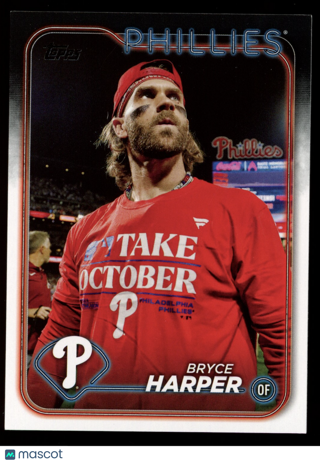 BRYCE HARPER 2024 Topps Series One Image Variation Golden Mirror SSP #200