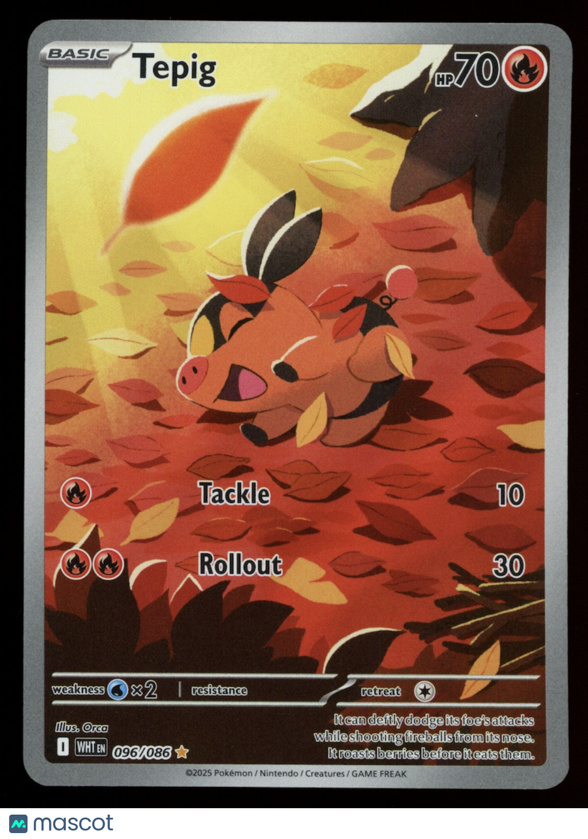 TEPIG 2025 Pokemon Scarlet & Violet White Flare Illustration Rare #96/86