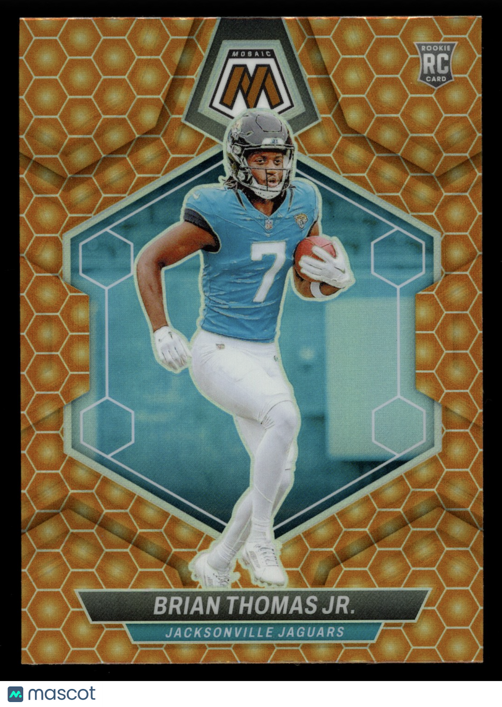 BRIAN THOMAS JR. 2024 Panini Mosaic Rookie Honeycomb Prizm Case Hit SSP #323