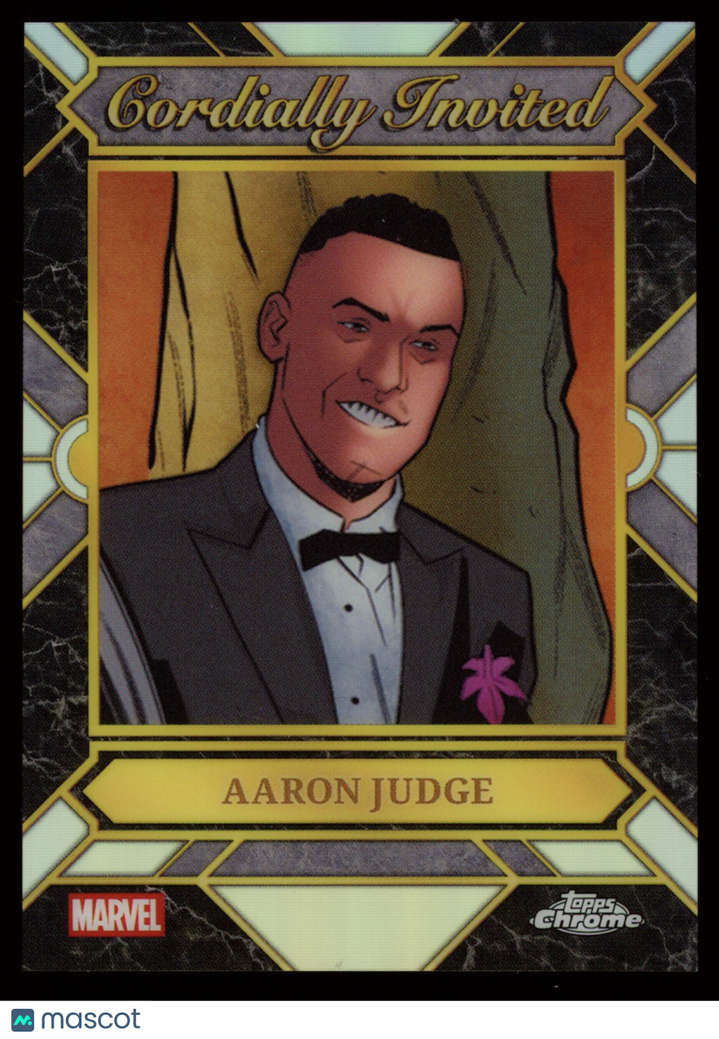 AARON JUDGE 2026 Topps Chrome Marvel Cordially Invited Case Hit SSP #CI-02