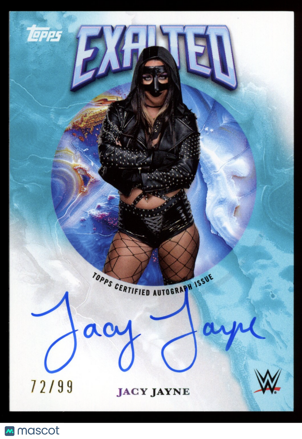 JACY JAYNE 2025 Topps Exalted Autographs Auto Blue /99 #EXA-JAC