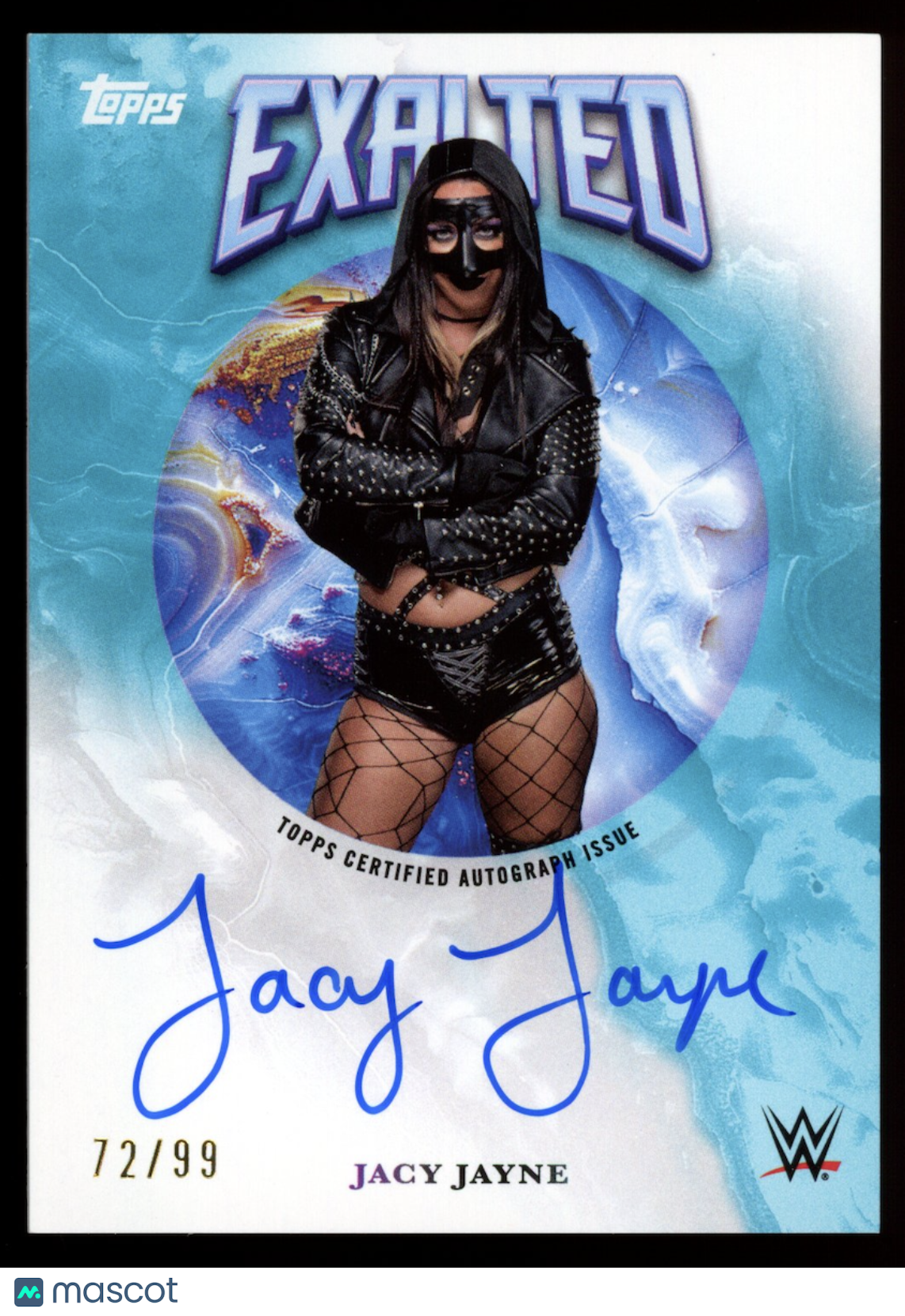 JACY JAYNE 2025 Topps Exalted Autographs Auto Blue /99 #EXA-JAC
