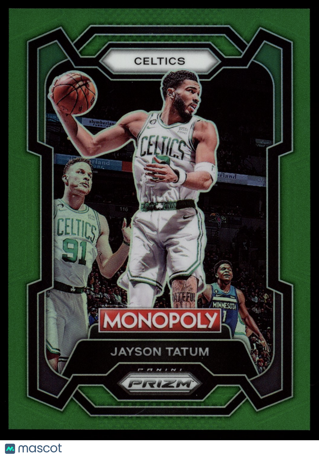 JAYSON TATUM 2023-24 Panini Prizm Monopoly Green /24 #7 Celtics