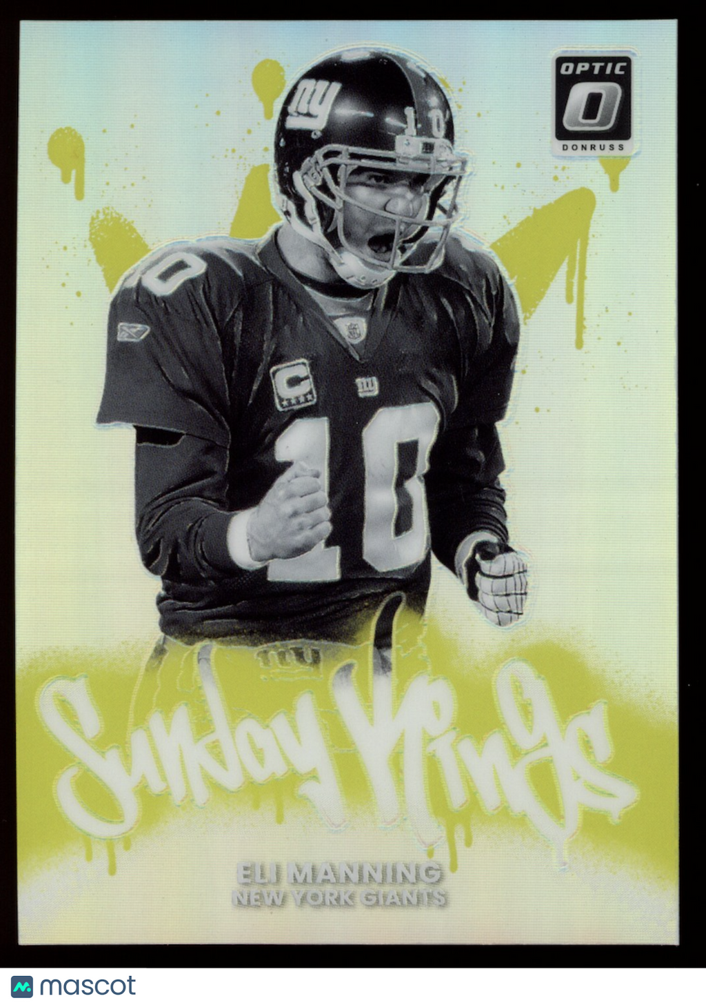 ELI MANNING 2025 Panini Donruss Optic Sunday Kings Case Hit SSP #17 Giants