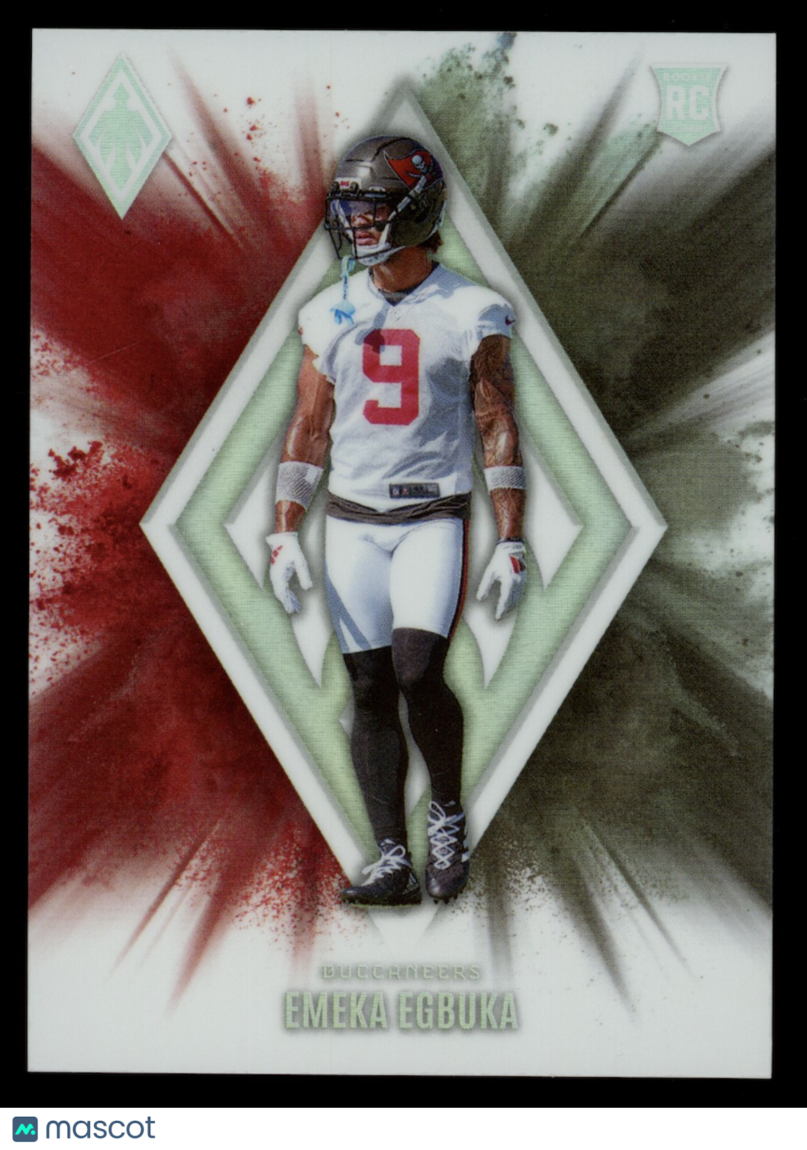 EMEKA EGBUKA 2025 Panini Phoenix Rookie Color Blast Case Hit SSP #3 Buccaneers