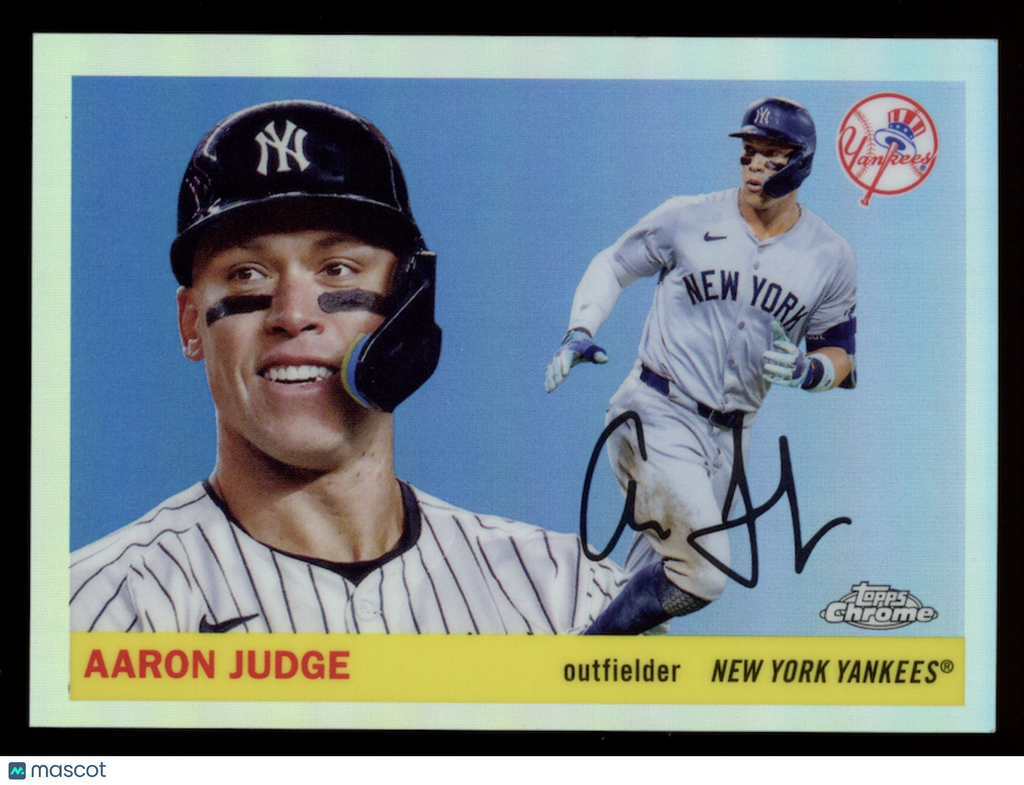 AARON JUDGE 2025 Topps Chrome Platinum Image Variation Refractor SSP #136
