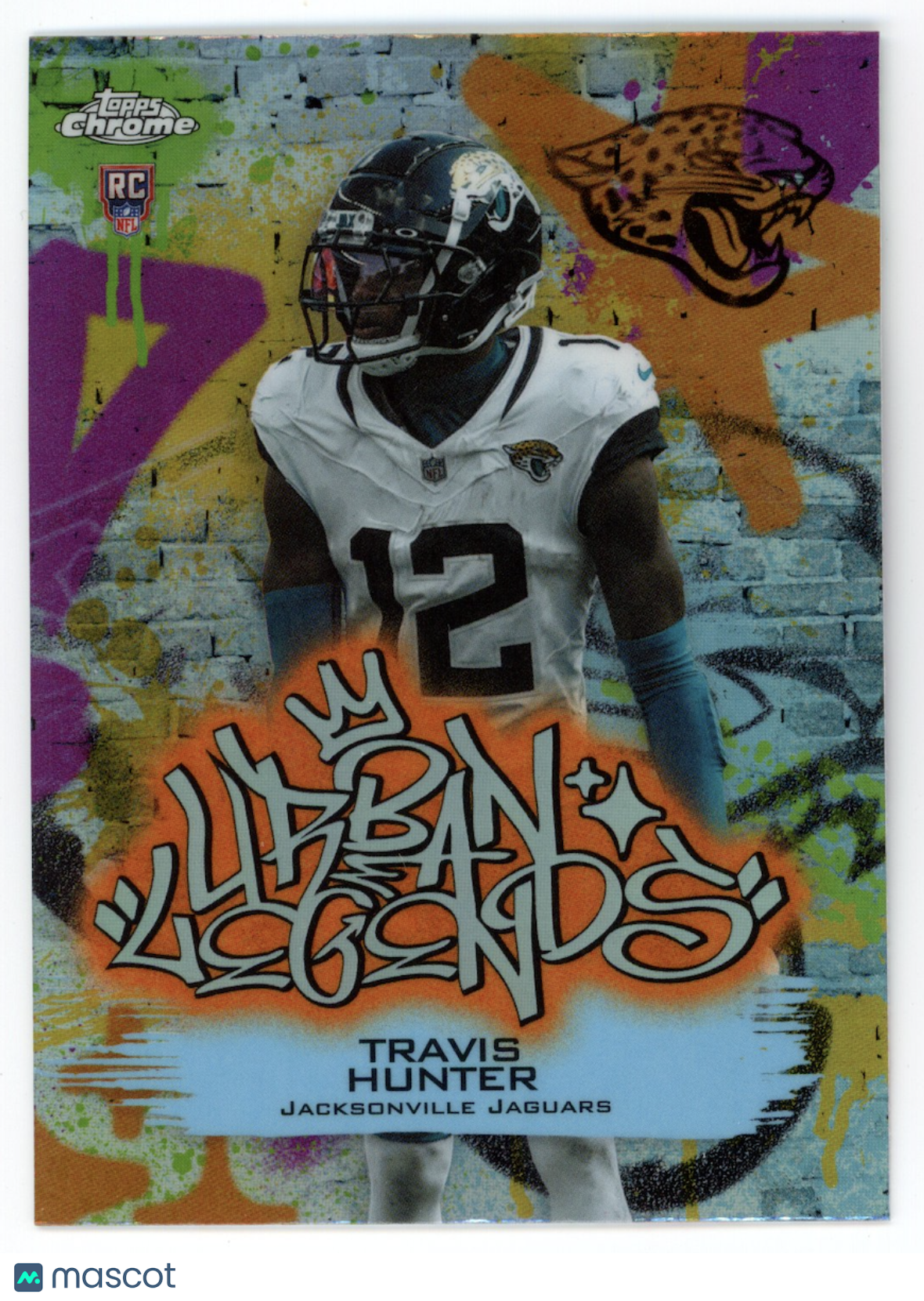 TRAVIS HUNTER 2025 Topps Chrome Urban Legends Rookie Case Hit SSP #UL-24 Jaguars