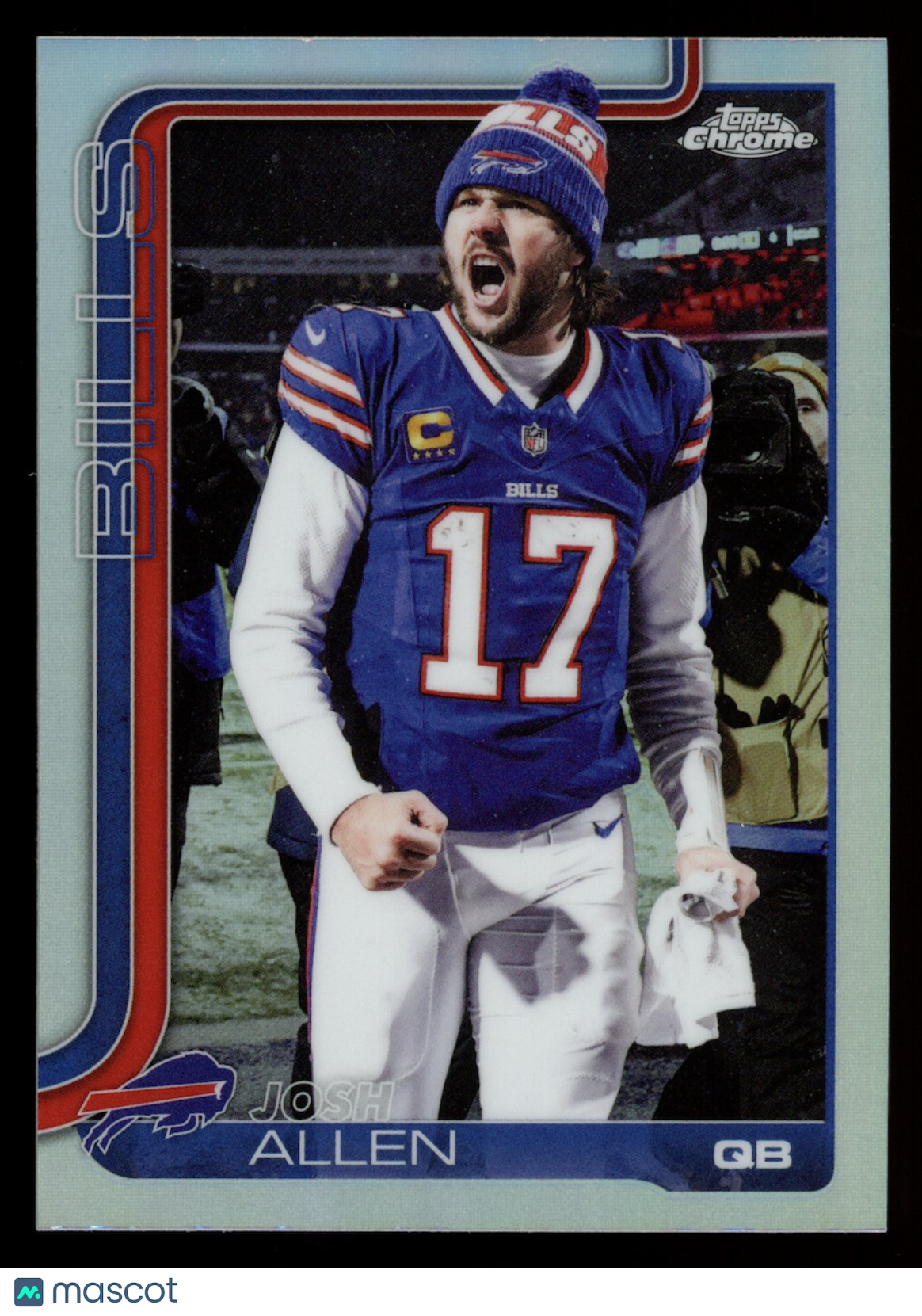 JOSH ALLEN 2025 Topps Chrome Image Variation Refractor SP #34 Bills