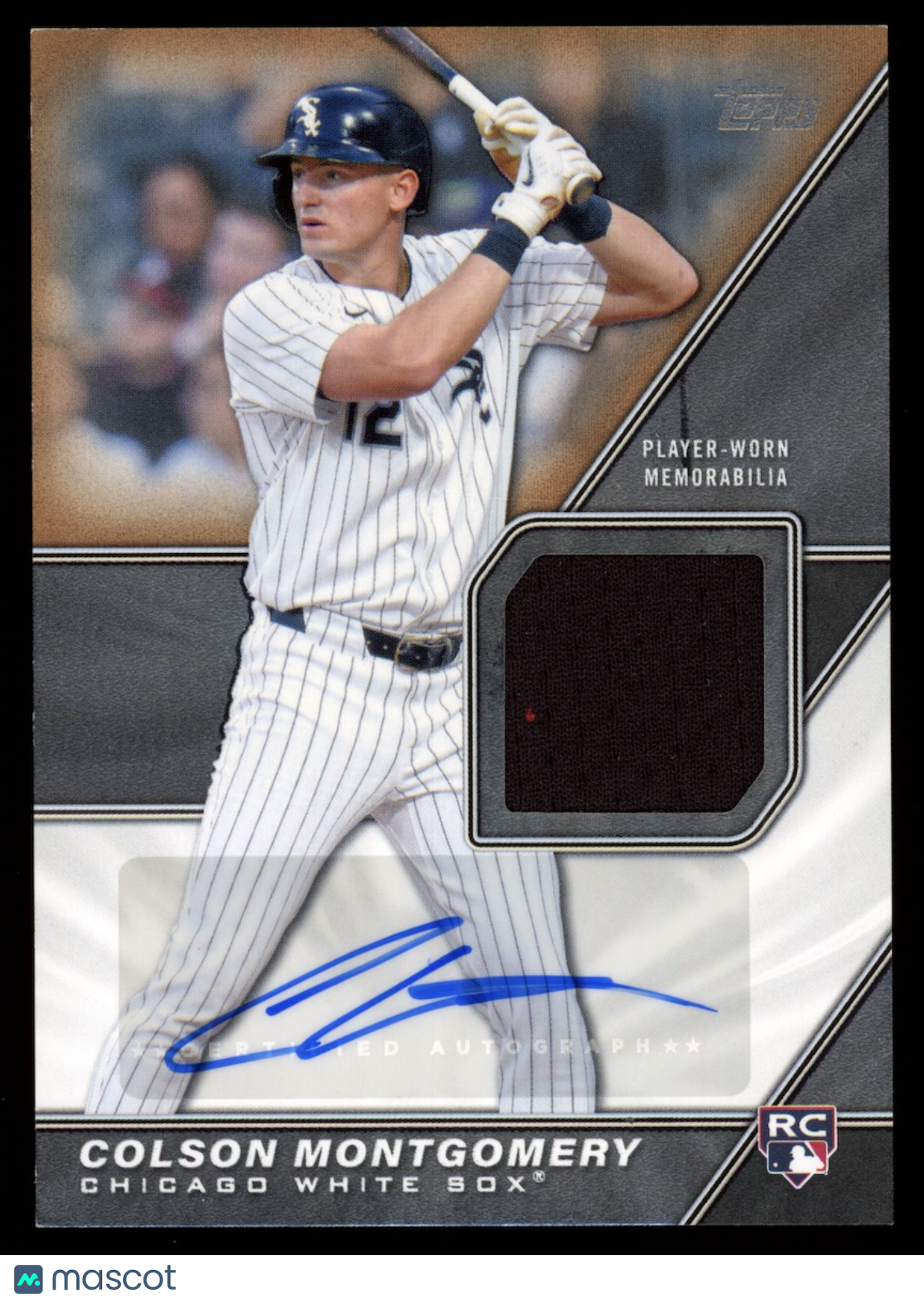 COLSON MONTGOMERY 2026 Topps Major League Material Rookie Auto Gold /50 #MLM2-CM