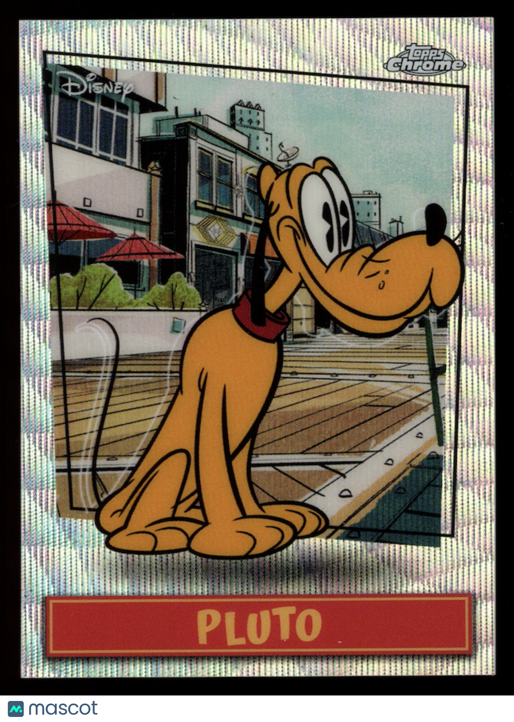 PLUTO 2026 Topps Disney Neon Chrome Mickey Shorts Short Print #MSSP-22