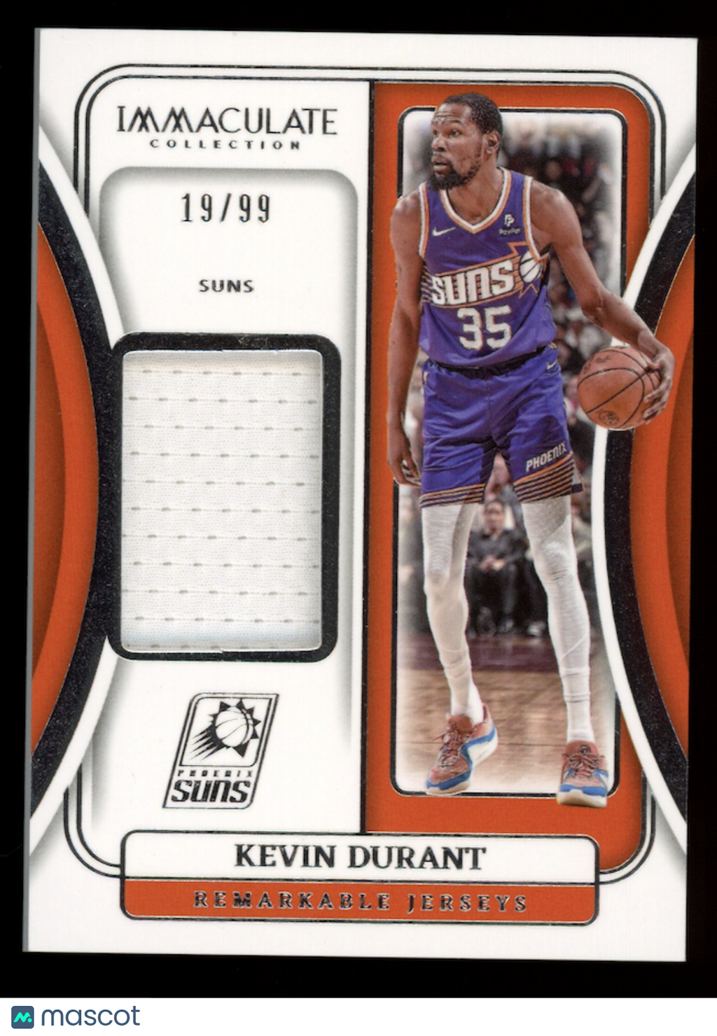 KEVIN DURANT 2023-24 Panini Immaculate Remarkable Jerseys Patch /99 #RJ-DUR