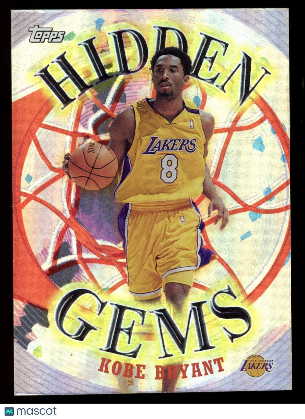 KOBE BRYANT 2000-01 Topps Hidden Gems Insert #HG3 Lakers