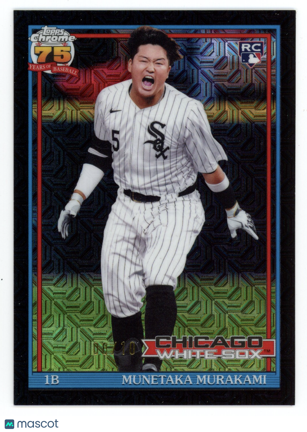 MUNETAKA MURAKAMI 2026 Topps Series 2 Chrome Black Mojo Rookie /10 #91C2-20