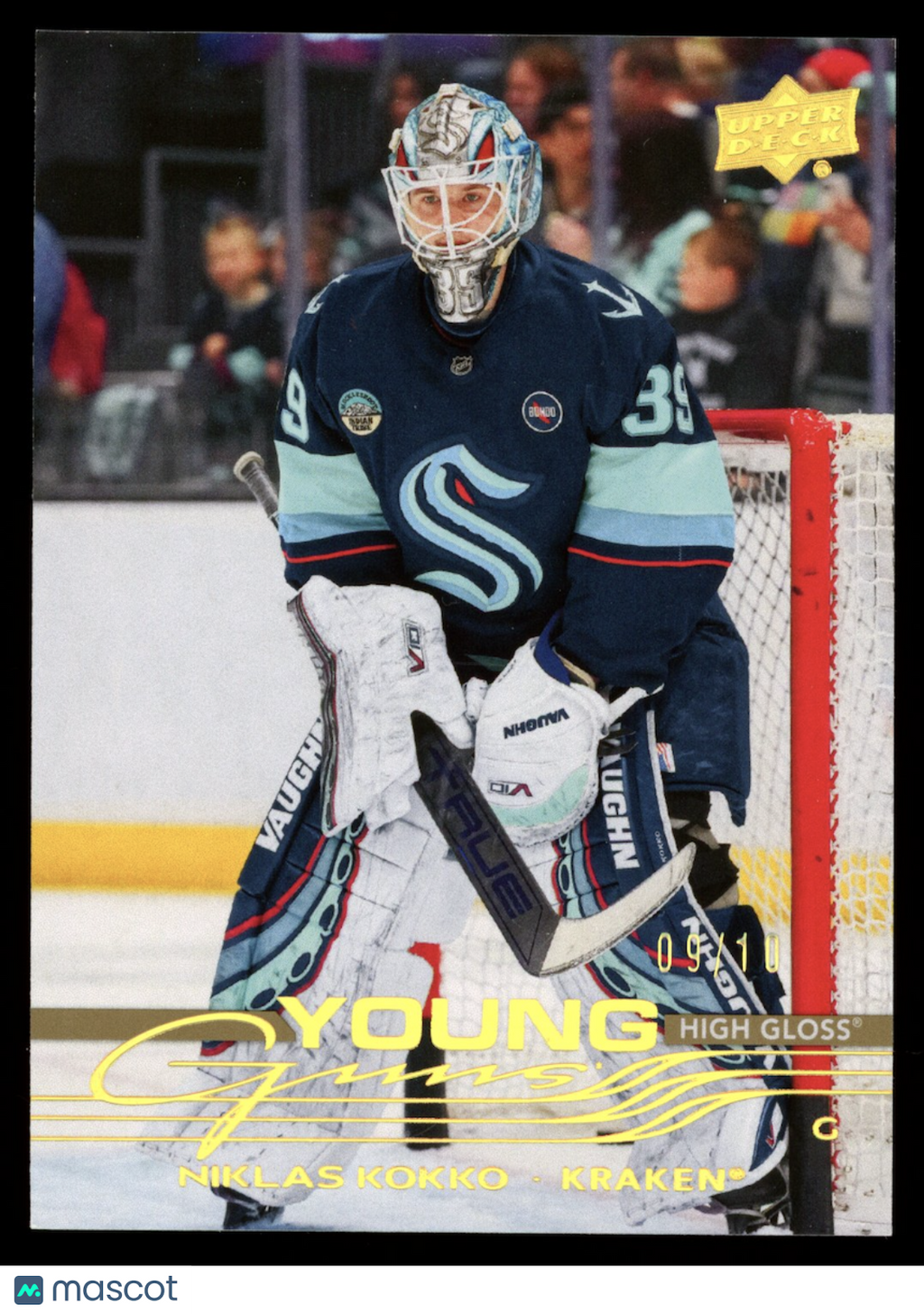 NIKLAS KOKKO 2025-26 Upper Deck Series 1 Young Guns High Gloss /10 #220