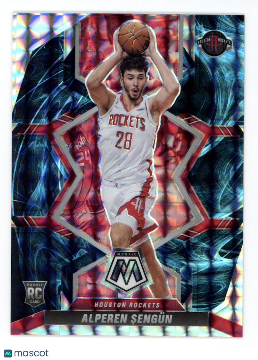 ALPEREN SENGUN 2021-22 Panini Mosaic Genesis Prizm Rookie Case Hit SSP #218