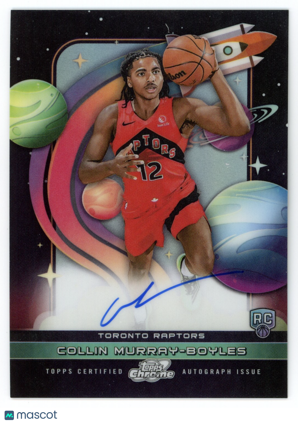 COLLIN MURRAY-BOYLES 2025-26 Topps Cosmic Chrome First Flight Rookie Auto #FF-CM