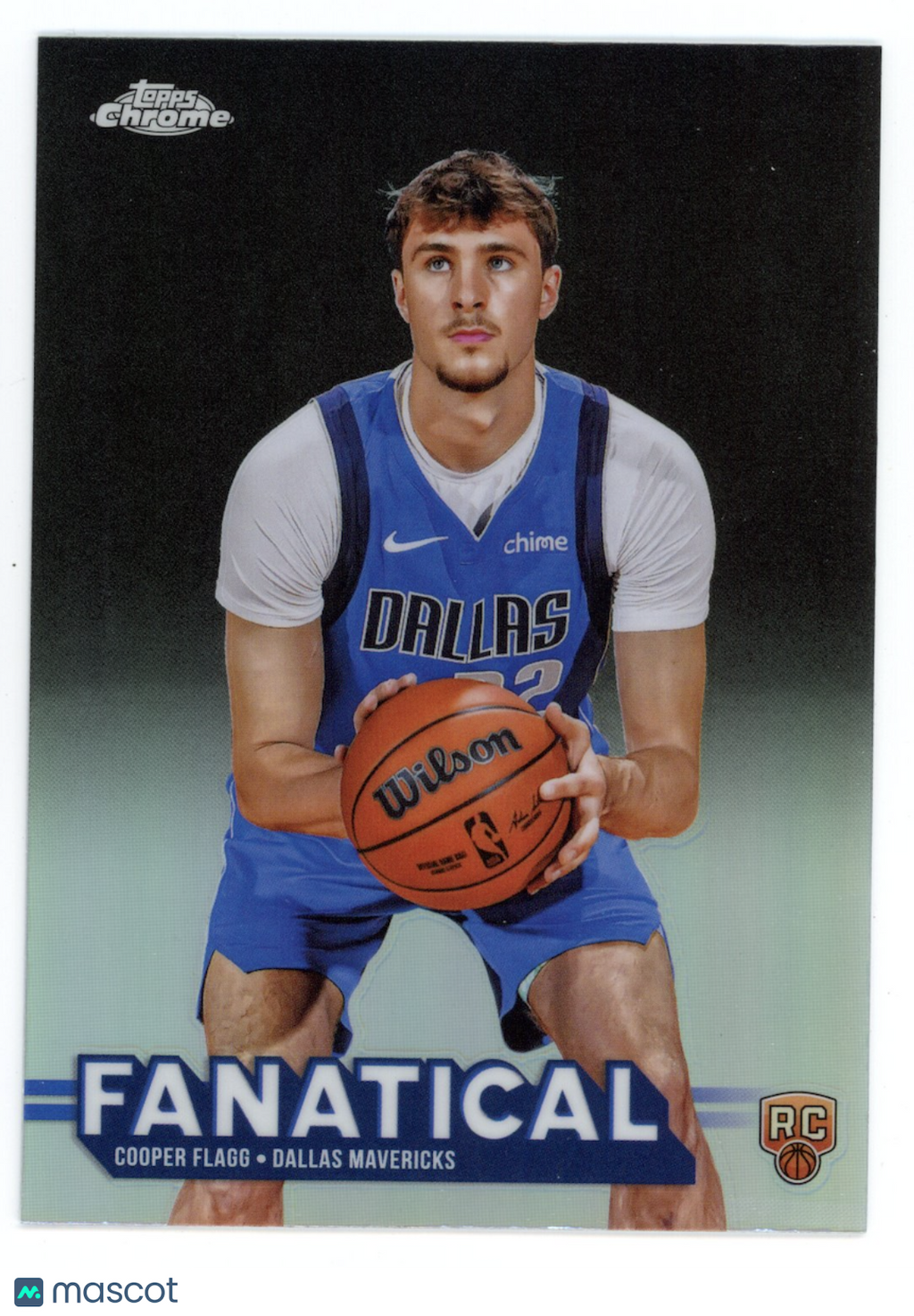 COOPER FLAGG 2025-26 Topps Chrome Fanatical Case Hit SSP RC #FAN-21 Mavericks